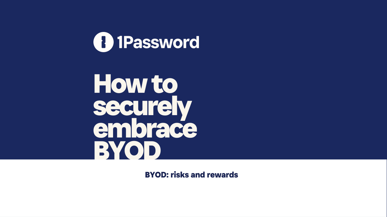 How to securely embrace BYOD